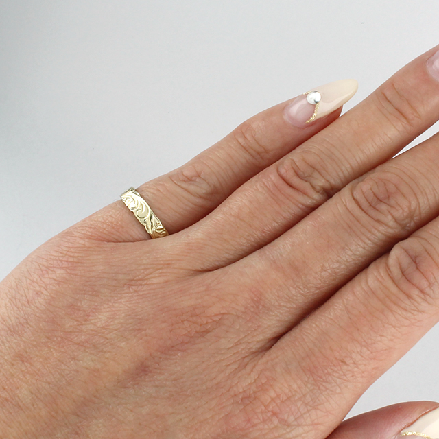 シルバー ４mm フラット